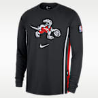 Toronto Raptors City Edition Men's Men's Nike Dri-FIT Long-Sleeve Top