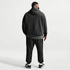 Pants de tejido Fleece con puño con efecto lavado para hombre Nike Sportswear Club