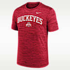 Ohio State Primetime Arch Logo Velocity Men's Nike Dri-FIT College T-Shirt