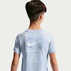 T-shirt sportowy dla dużych dzieci Nike Sportswear
