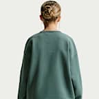 Nike Sportswear Studio Fleece Oversize Crew Yaka Genç Çocuk (Kız) Sweatshirt'ü