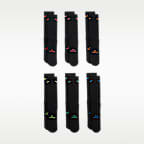 Nike Everyday Elevated Crew Socks (6 Pairs)