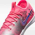 Nike Jr. Mercurial Vapor 16 Academy "Vini Jr." Big Kids' Indoor/Court Low-Top Soccer Shoes