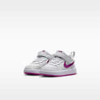 Tenis para bebé e infantil Nike Court Borough Low Recraft
