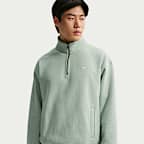 Nike Solo Swoosh Men's Fleece Quarter-Zip Top