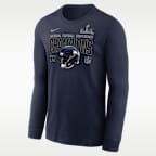 Seattle Seahawks 2026 NFC Champions Glory Shield Men's Nike NFL Long-Sleeve T-Shirt