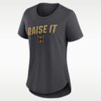 Pittsburgh Pirates Team Phrase City Connect Lockup Women's Nike MLB T-Shirt