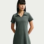 Vestido tipo polo slim para mujer Nike Sportswear Chill Knit