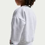 Sudadera de cuello redondo de tejido Fleece Multisport infantil Nike Sportswear
