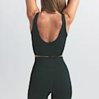 NikeSKIMS Matte Women's V-Neck Long-Line Bra