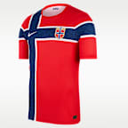 Norwegen 2026/27 Nike Aero-FIT Match Home Authentic Fußballtrikot (Herren)