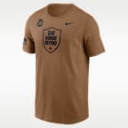 Playera universitaria Nike Dri-FIT para hombre Ohio State Courtside