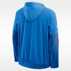 Detroit Lions Well Rounded Anorak Men's Nike NFL 1/2-Zip Hooded Jacket