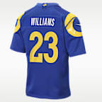 Kyren Williams Los Angeles Rams Big Kids' Game Jersey