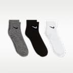 Nike Everyday Lightweight Training Ankle Socks (3 Pairs)