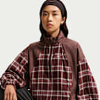 Nike Sportswear Women's Oversized Plaid Flannel Anorak Jacket