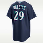 Cal Raleigh Seattle Mariners Men's Nike MLB Replica Jersey