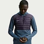 Playera de entrenamiento de futbol Therma-FIT para hombre Nike Academy Winter Warrior