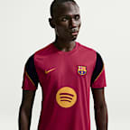 F.C. Barcelona Strike Men's Nike Football Dri-FIT Short-Sleeve Top