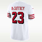 Jersey de fútbol americano Nike Dri-FIT de la NFL Limited para hombre Christian McCaffrey San Francisco 49ers