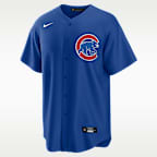 Jersey Nike de la MLB Replica para hombre Pete Crow-Armstrong Chicago Cubs