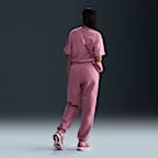 Pants de entrenamiento oversized de tiro alto para mujer Nike Sportswear Phoenix Fleece
