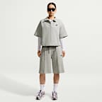 Nike Sportswear Tech Fleece 女款寬版有領衫