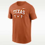 Playera universitaria Nike para hombre Texas Primetime Football Icon
