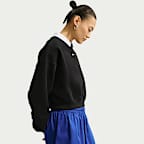 Nike Studio Fleece Medium Weight Women's Oversized Cropped Crew