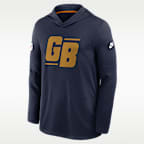 Green Bay Packers Alt Men's Nike Dri-FIT NFL Long-Sleeve Hooded Top