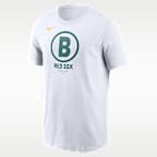 Boston Red Sox City Connect Large Logo Men's Nike MLB T-Shirt