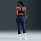 Nike Universa Women's High-Waisted 7/8 Leggings with No Front Seam