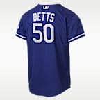 Mookie Betts Los Angeles Dodgers Big Kids' Nike MLB Stadium Jersey