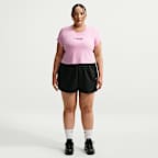 Playera cropped entallada para mujer (talla grande) Nike Sportswear Chill Knit