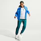 Brazil Strike Women's Nike Dri-FIT Soccer Woven Tracksuit