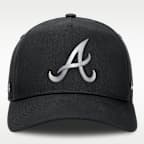Atlanta Braves Rise Men's Nike Dri-FIT MLB A-Frame Trucker Adjustable Hat