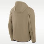 Chamarra universitaria Nike con gorro de cierre completo para hombre Georgia Tech Fleece Windrunner