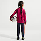 FC Barcelona Strike Nike Dri-FIT-Fußball-Trainingsanzug aus Strickmaterial für jüngere Kinder