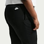 Pants de tiro medio Nike Sportswear con gráfico para mujer Club Fleece (talla grande)