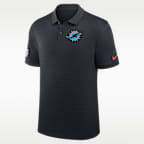 Polo Nike Dri-FIT de la NFL para hombre Miami Dolphins Rivalries Collection Sideline Victory
