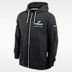 Philadelphia Eagles Utility Player Sideline Men's Nike Dri-FIT NFL Full-Zip Hoodie