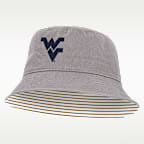 Gorro tipo pescador universitario Nike para hombre West Virginia Primetime Apex