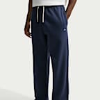 Nike Standard Issue Men's Therma-FIT Brushed Open-Hem Basketball Pants