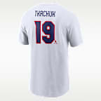 Matthew Tkachuk "Team USA" Men's Nike Hockey T-Shirt