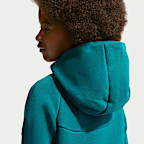 Nike Sportswear Tech Fleece Hoodie mit durchgehendem Reißverschluss für ältere Kinder