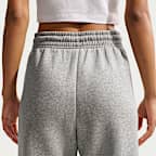 Nike Sportswear Phoenix Fleece Pantalón de talle alto y pernera ancha - Mujer