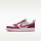 Nike Court Borough 低筒大童鞋款