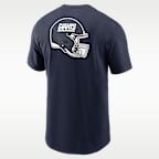 New York Giants Rewind Front And Back Hit Essential Men's Nike NFL T-Shirt