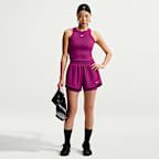 Nike One Fitted Women's Dri-FIT Cropped Tank Top