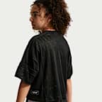 Nike Sportswear Older Kids' (Girls') Mesh Cover-Up Dance Top